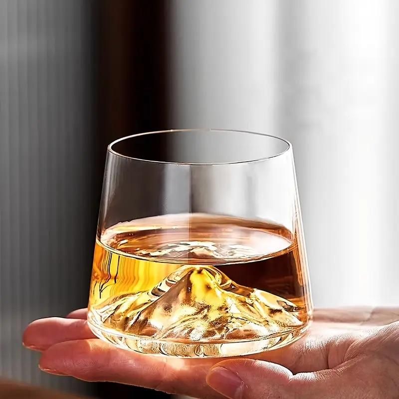 Mount Fuji Whiskey Glass - Japanese Design