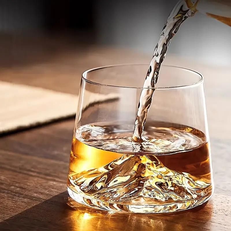 Mount Fuji Whiskey Glass - Japanese Design