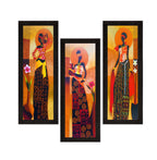 Tribal Village Ladies Wall Art
