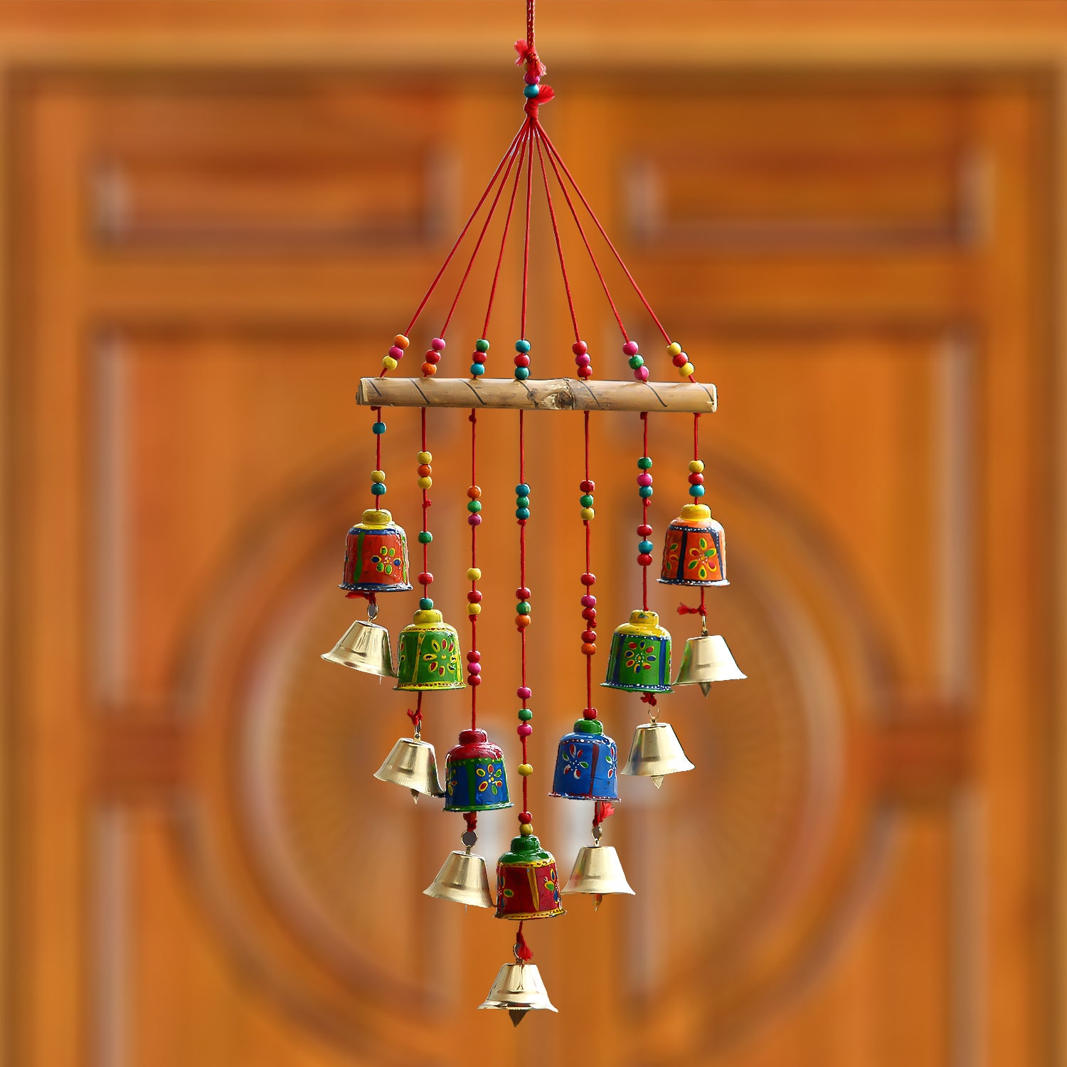Handcrafted Decorative Hanging Bells - Wall Door Window Wind Chimes