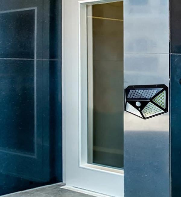 Solar Security Light 100 LED Motion Sensor Outdoor