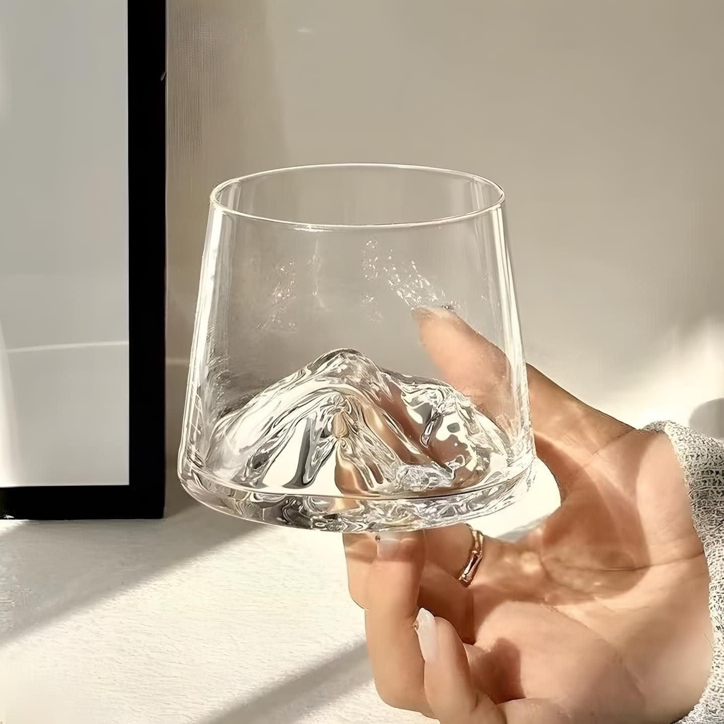 Mount Fuji Whiskey Glass - Japanese Design