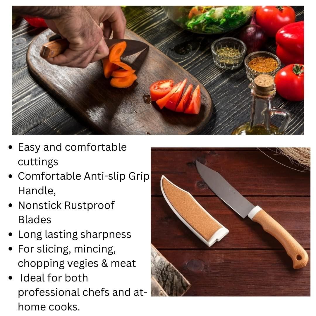Stainless Steel Knife with cover