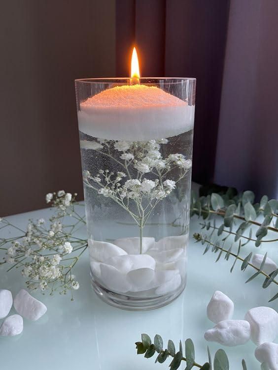 Pearl Soy Wax Candle Making Kit - 200g Wax with 50 Wicks