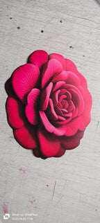 3D Flower Floor Mat Set