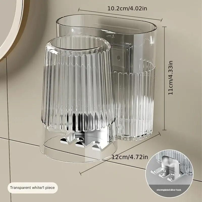 Luxury Designer Toothbrush Holder - Premium Bathroom Organizer