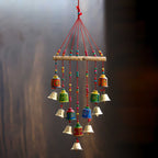 Handcrafted Decorative Hanging Bells - Wall Door Window Wind Chimes