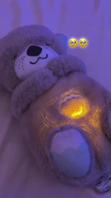 Breathing Teddy Bear with Soothing Music - Comfort Plush Toy
